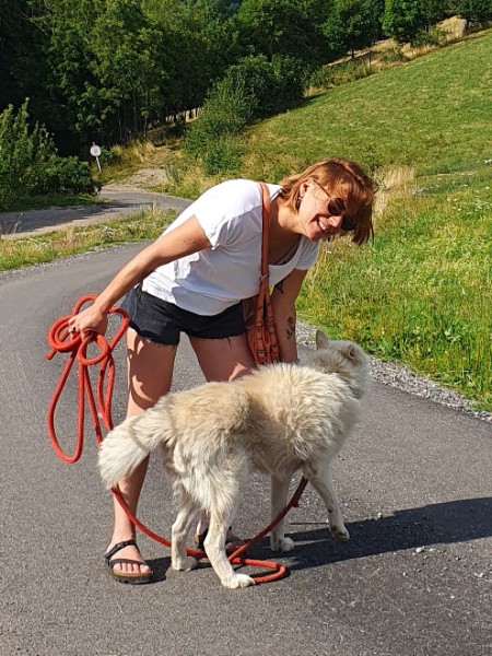 Promenade avec Gaëlle